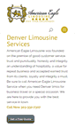 Mobile Screenshot of americaneaglelimousine.net